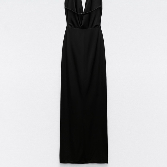 Zara maxi dress low cut - Picture 3 of 5